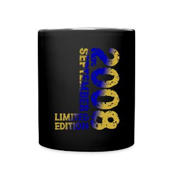 2008 Septembre Edition Limitée 15th Birthday Deco - Mug uni - noir - Devant