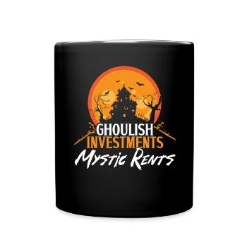 Investissements macabres Mystic Rents Halloween - Mug uni - noir - Devant