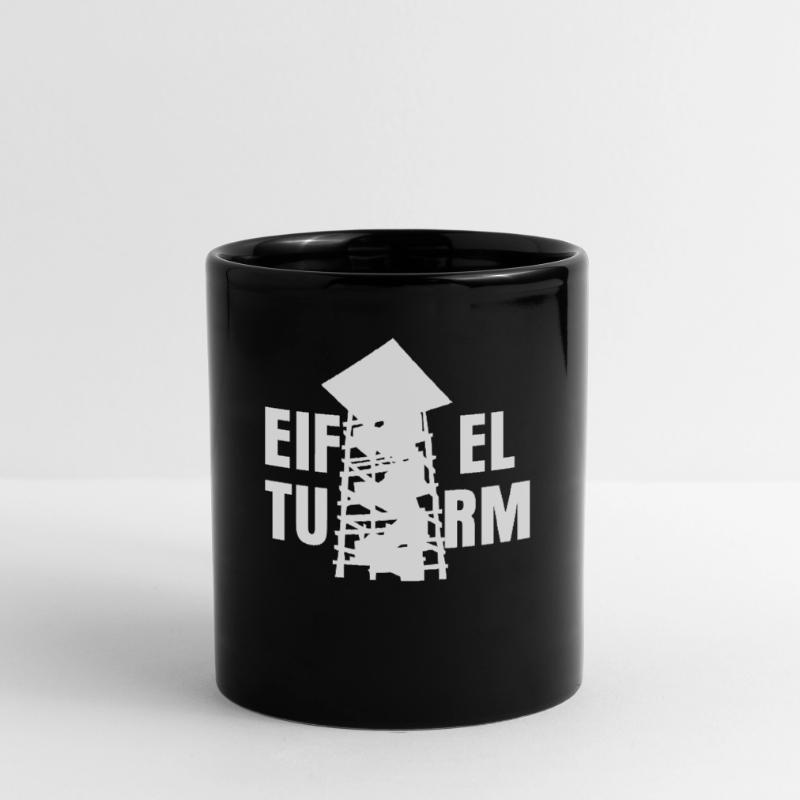 Eifel Aussichtsturm Eifler Eifeler Tasse einfarbig