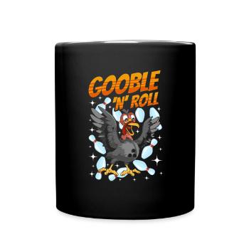 Thanksgiving Bowl Bowler Strike Pin Sport Bowling - Mug uni - noir - Devant
