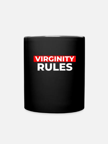 Christian Church - Virginity Rules - Tasse einfarbig - Schwarz