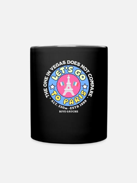 Let's go to Paris - Mug uni - noir