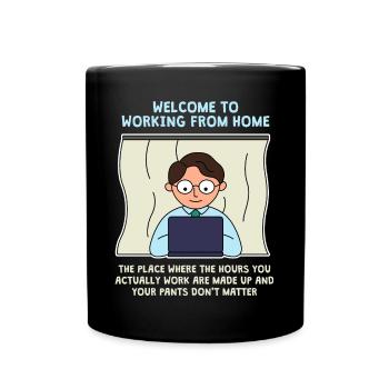 Bienvenue au travail de design pour Proud Pinoys - Mug uni - noir - Devant