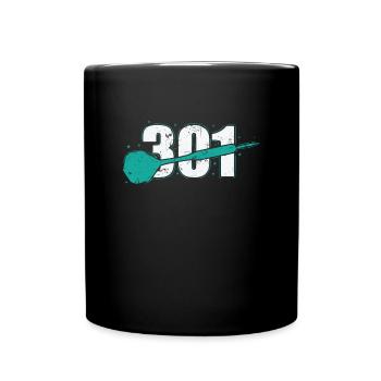 301 Darts - Full Colour Mug - black - Front