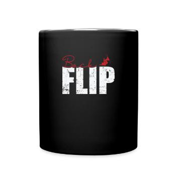 Backflip Skiing - Full Colour Mug - black - Front