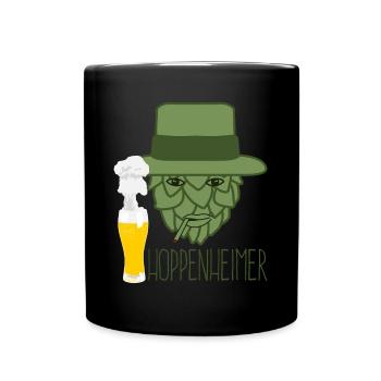 Hops Beer Hobby Brewers Beer Brewers - Full Colour Mug - black - Front