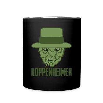 Hops Brewery Hobby Brewer Brewer - Full Colour Mug - black - Front