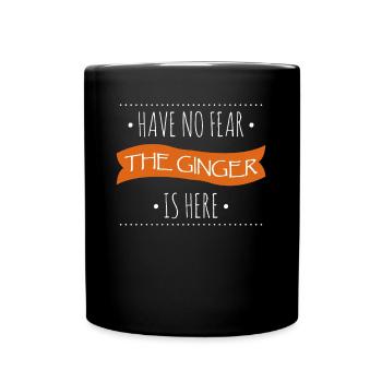 Redhead Red Hair Redhead - Full Colour Mug - black - Front