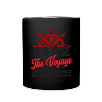 1492: The journey that changed everything - Full Colour Mug - black - Front