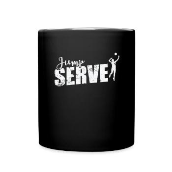 Volley-ball Jump Serve - Mug uni - noir - Devant