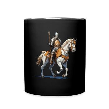 Renaissance Festivals Medieval Tournament - Full Colour Mug - black - Front