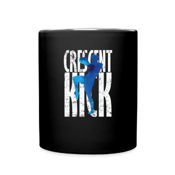Crescent Kick Kickboxing - Full Colour Mug - black - Front