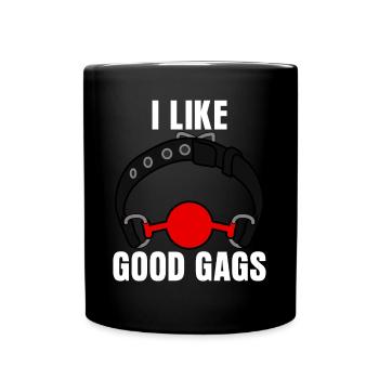 Blague BDSM - Mug uni - noir - Devant