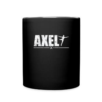 Axel Jump Patinage artistique - Mug uni - noir - Devant