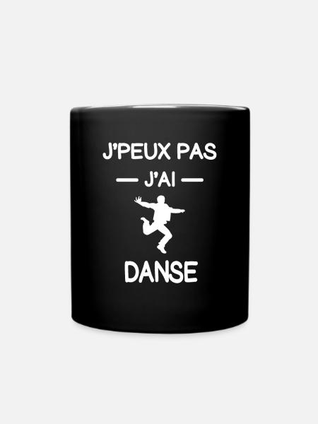 je peux pas j'ai danse danseur humour - Mug uni - noir