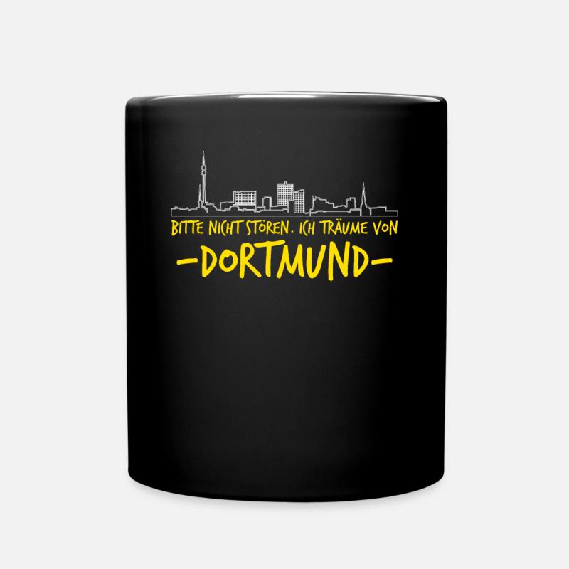Dortmunder Witz Dortmund - Tasse einfarbig - Schwarz