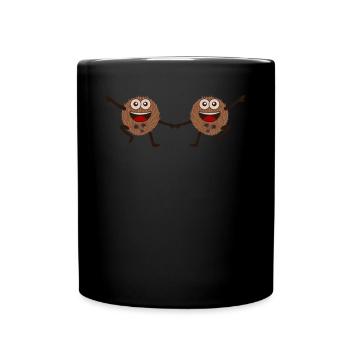 Coconut Boogie Woogie Coconuts - Full Colour Mug - black - Front