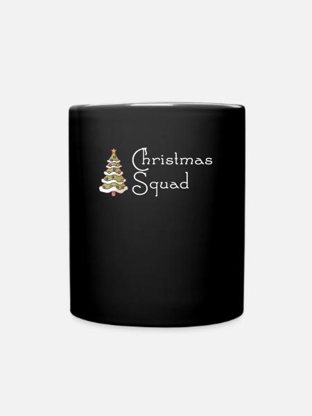 front 71231606848468866 - Tasse einfarbig - Schwarz