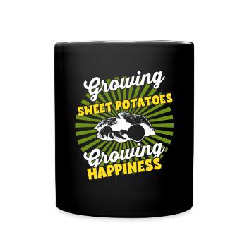 Récolte - Farmer’s Harvest Patate douce - Mug uni - noir - Devant