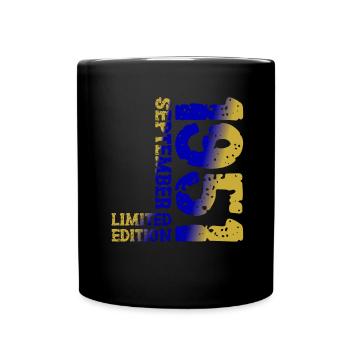 1951 September Limited Edition 72nd Birthday Deco - Full Colour Mug - black - Front