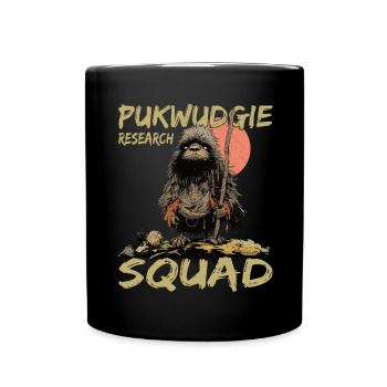 Pukwudgie Research Squad - Kryptozoologie - - Tasse einfarbig - Schwarz - Vorne