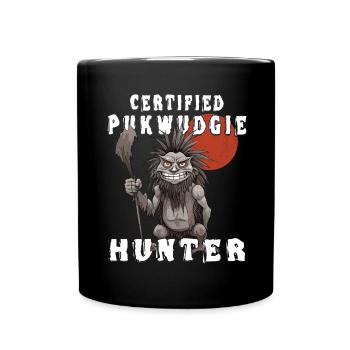 Mythical Monster - Cryptozoology - Funny - Full Colour Mug - black - Front