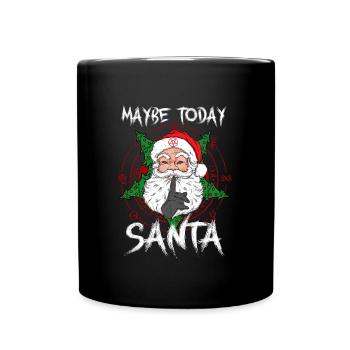 I Pentagramme du diable satanique - Mug uni - noir - Devant