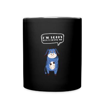 Excuses de couple - Je suis désolé de ne pas me quitter - Mug uni - noir - Devant