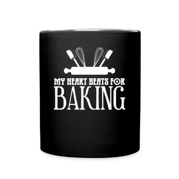 Baker Bakery Baker Baker - Full Colour Mug - black - Front