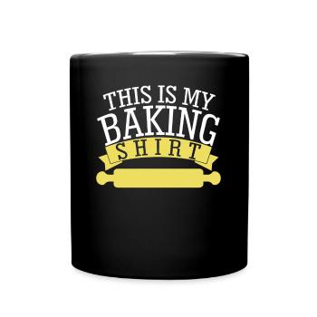 Boulanger, boulangerie, confiseur, boulangerie - Mug uni - noir - Devant