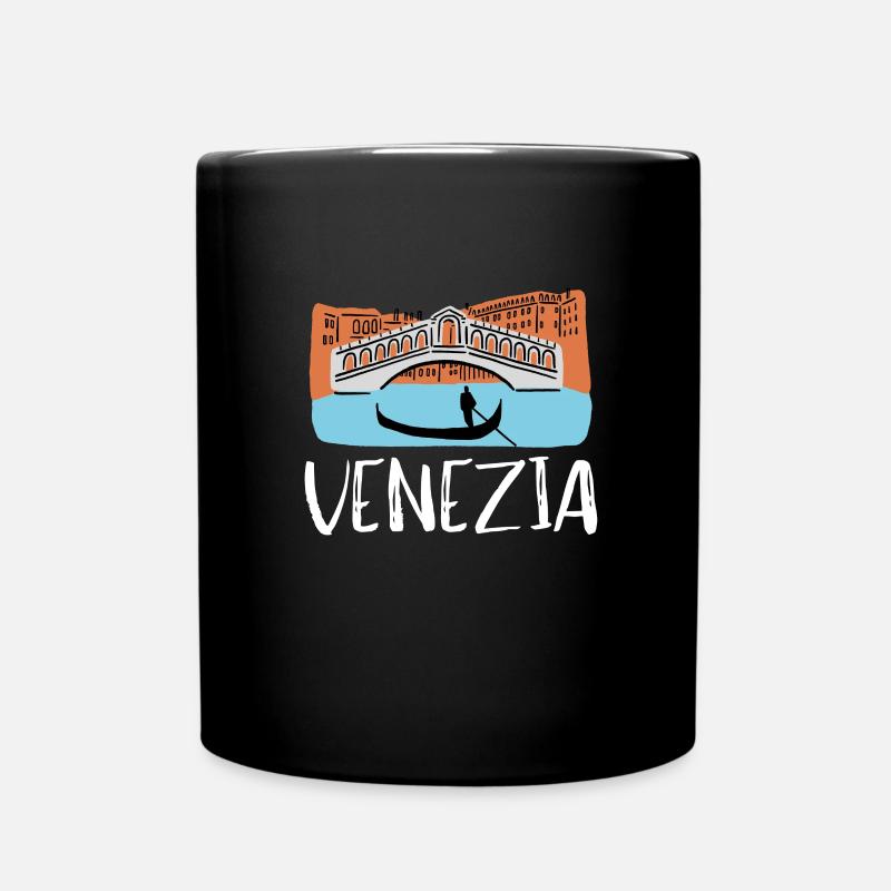 Venise Télécabine Italie Venise - Mug uni - noir