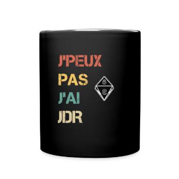 Ich kann keinen RPG-Geschenkspieler haben - Tasse einfarbig - Schwarz - Vorne