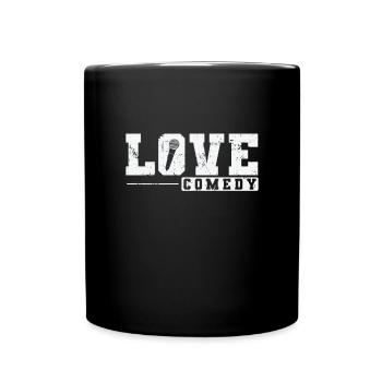 Love Comedy Humor Witz - Tasse einfarbig - Schwarz - Vorne