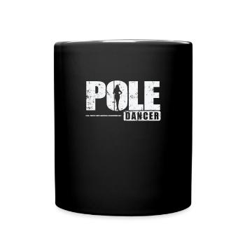 Pole Dancer Stange Tanzen - Tasse einfarbig - Schwarz - Vorne