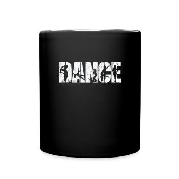 Dance Poledance Stange Ästhetik - Tasse einfarbig - Schwarz - Vorne