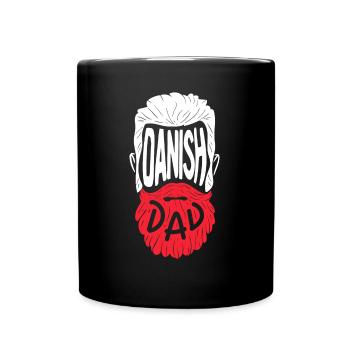 Danish Dad - Tasse einfarbig - Schwarz - Vorne
