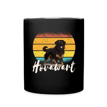 Hovawart owner farmer dog Purebred - Full Colour Mug - black - Front