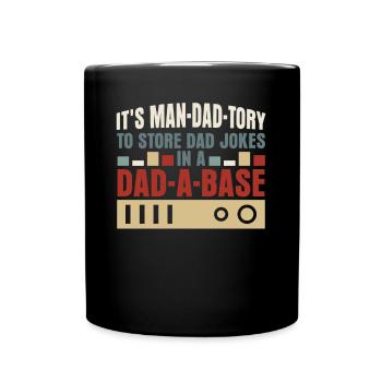 Joke Father Father Joke Jokes - Full Colour Mug - black - Front