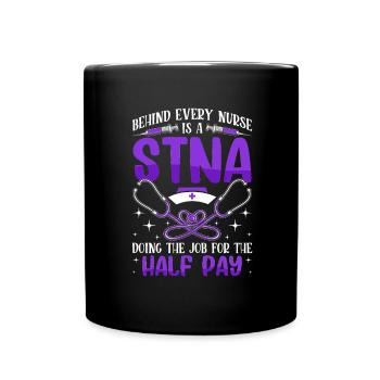 Sorry, I can - STNA State Tested - Full Colour Mug - black - Front