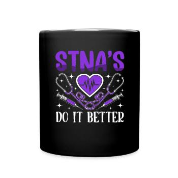 STNAs Do It Better - State-Tested - Full Colour Mug - black - Front
