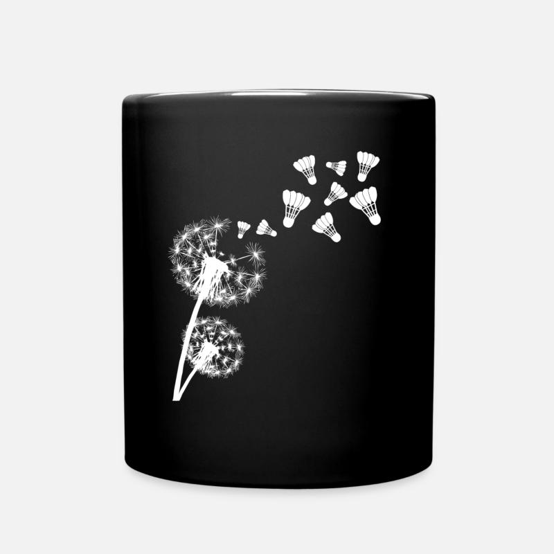 Pissenlit Badminton - Mug uni - noir