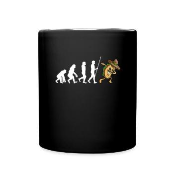 On Tuesday we eat tacos - Full Colour Mug - black - Front
