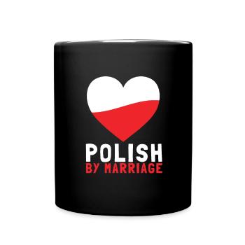 Italia - Italian by marriage - Tasse einfarbig - Schwarz - Vorne
