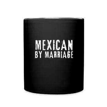 Italia - Italian by marriage - Tasse einfarbig - Schwarz - Vorne