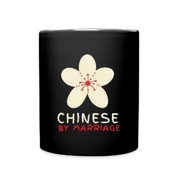 Italia - Italian by marriage - Tasse einfarbig - Schwarz - Vorne