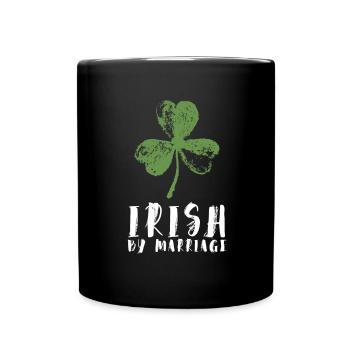 Italia - Italian by marriage - Tasse einfarbig - Schwarz - Vorne