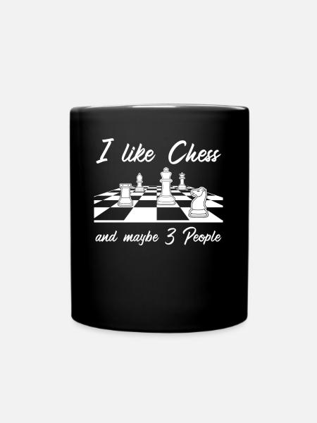 Échiquier - Mug uni - noir