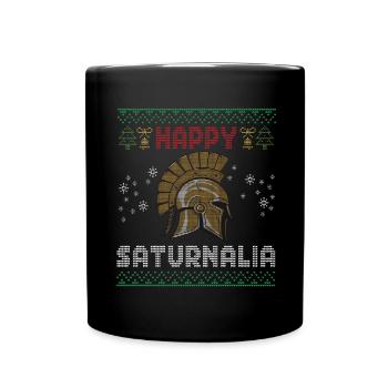 Gardez Saturne dans l’histoire de la - Mug uni - noir - Devant