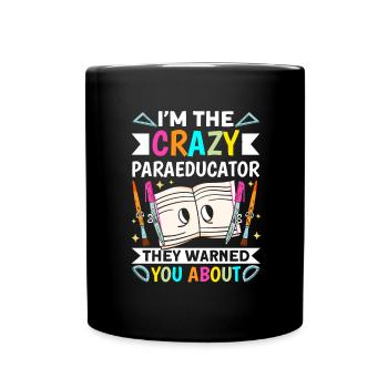 Instructeur Parapro Drôle Paraprofessionnel - Mug uni - noir - Devant