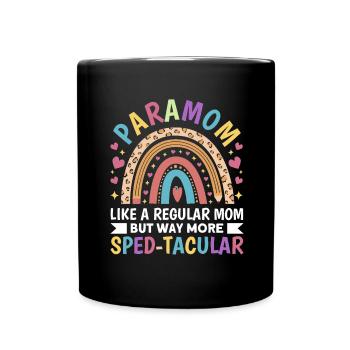 Drôle Para Professeur Paraprofessionnel - Mug uni - noir - Devant